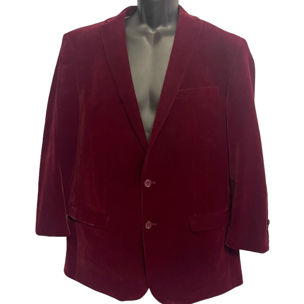 Vitarelli Men Velvet Blazer Jacket size 46